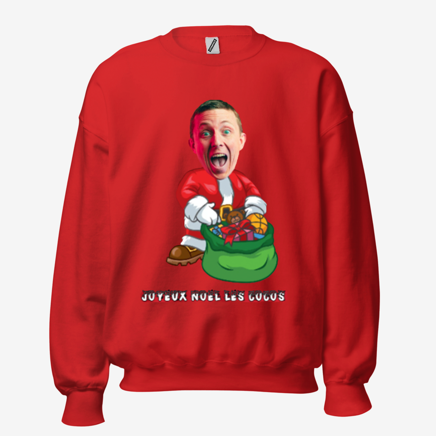 Pull de Noel Personnalisé Photo - Personnage