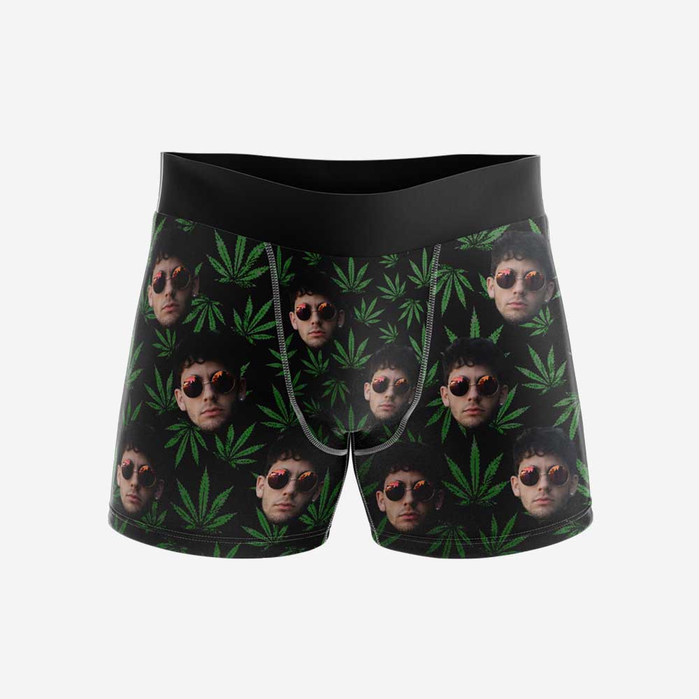 Boxer Personnalisé Cannabis