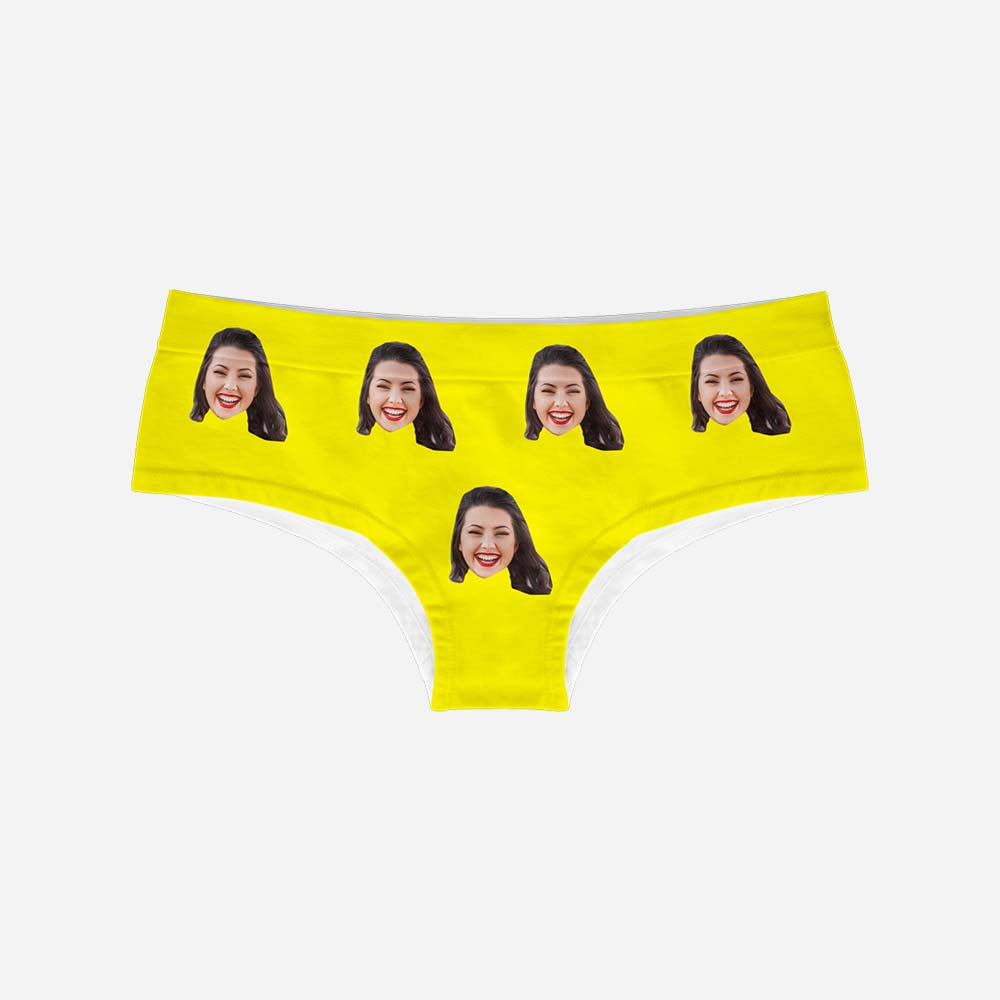 Culotte Personnalisée Colorée - Jaune