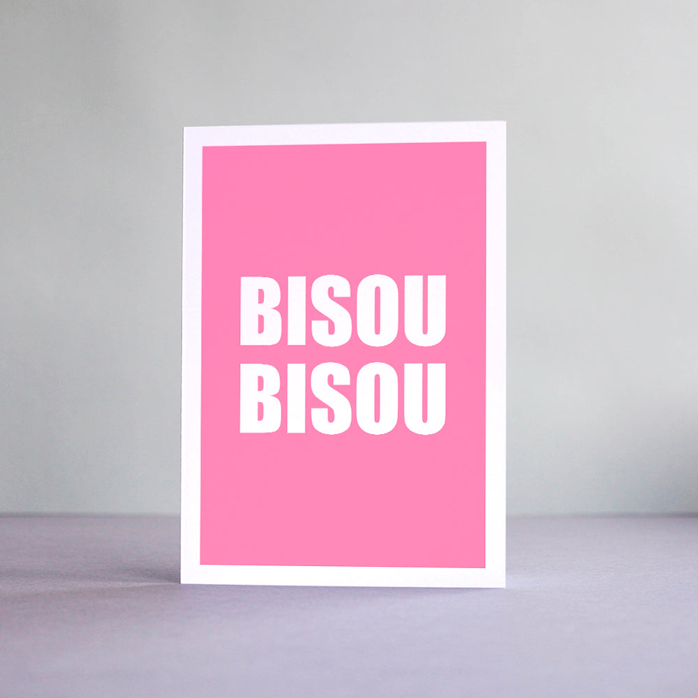 Carte Bisou Bisou