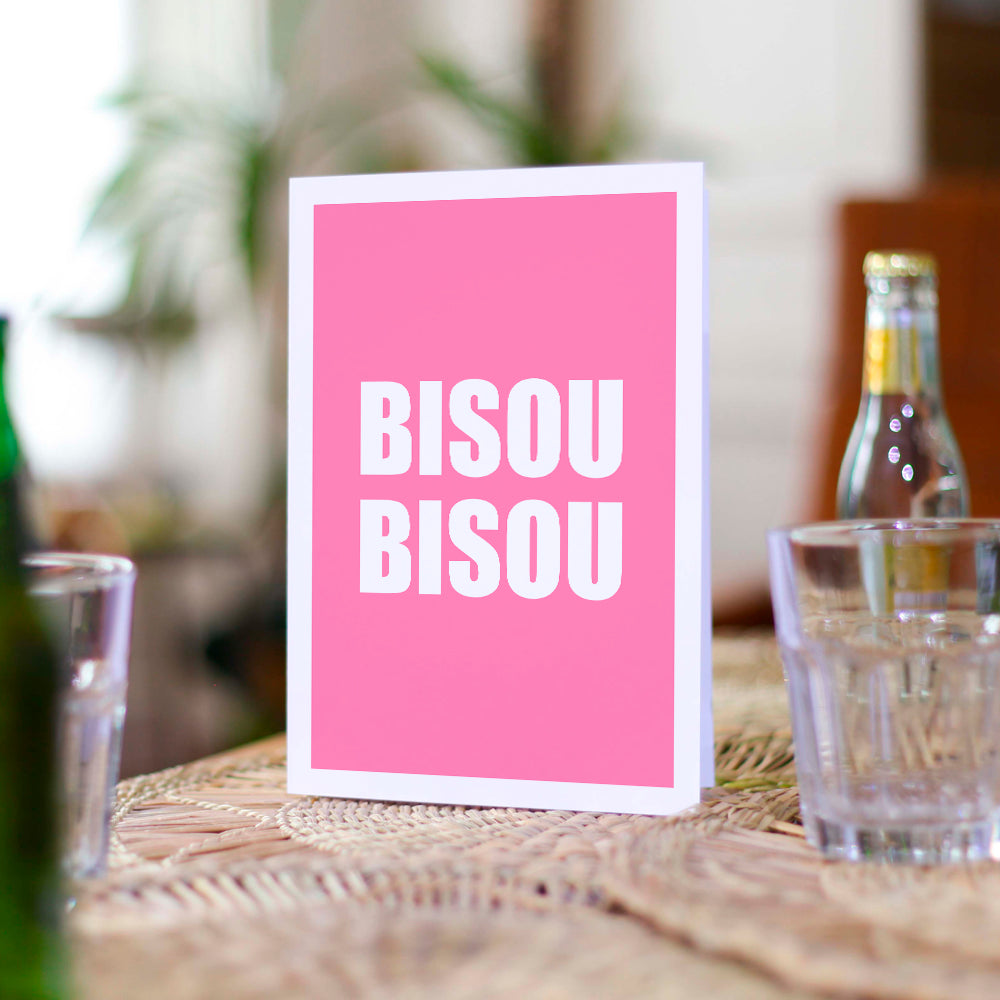 Carte Bisou Bisou