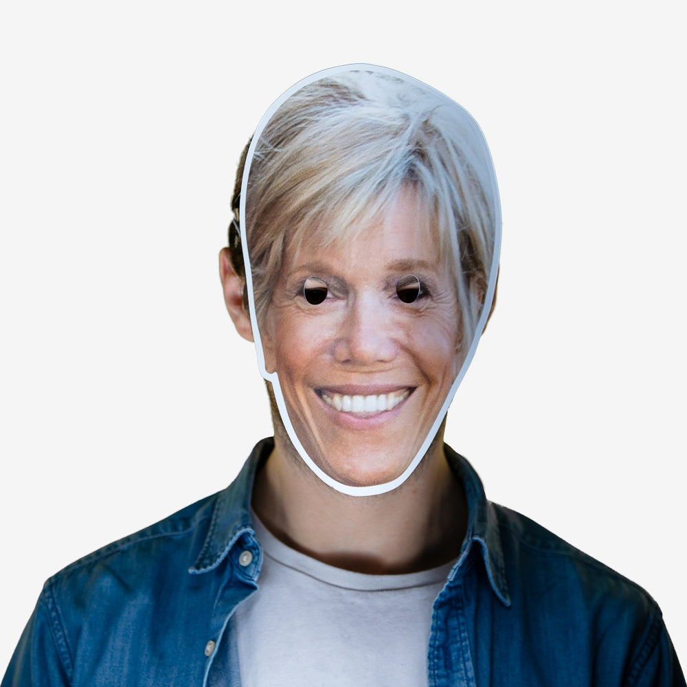 Masque déguisement Brigitte Macron