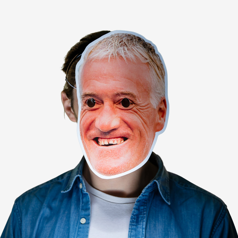 Masque déguisement Didier Deschamps