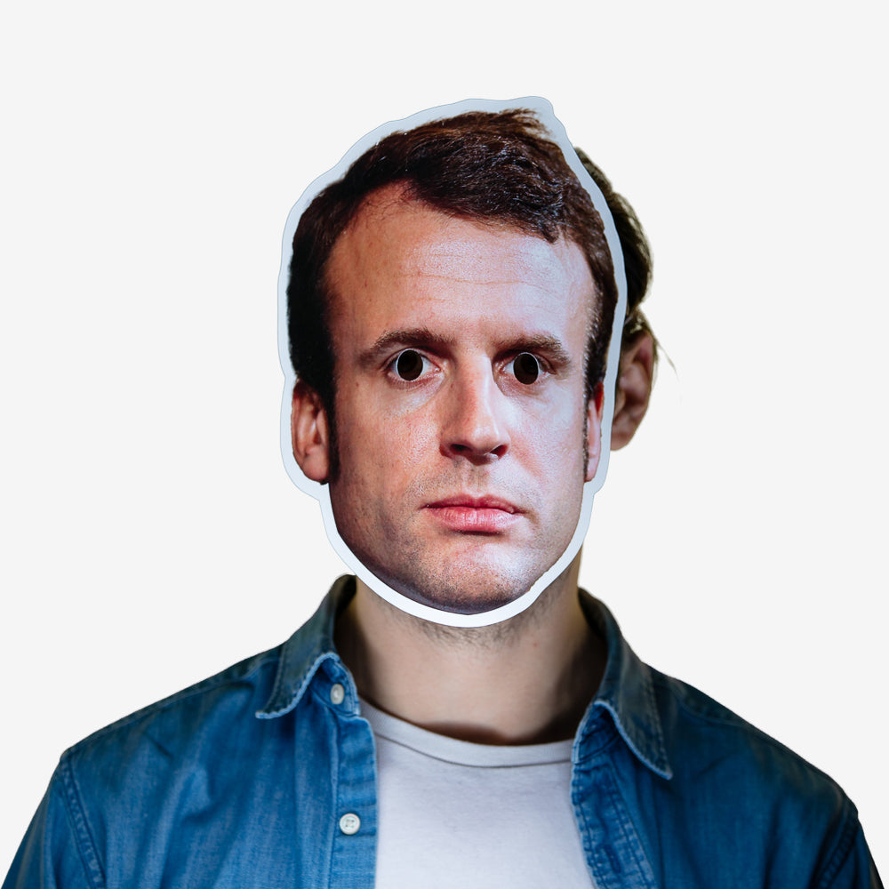 Masque déguisement Emmanuel Macron
