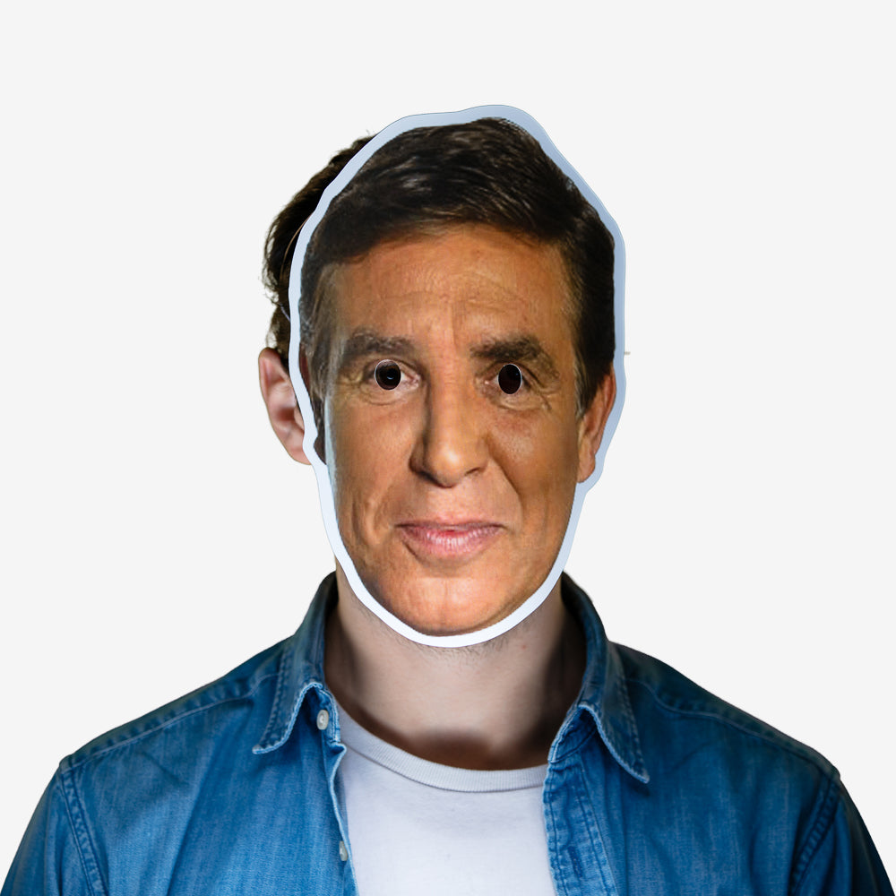 Masque déguisement Jean-Pierre Foucault