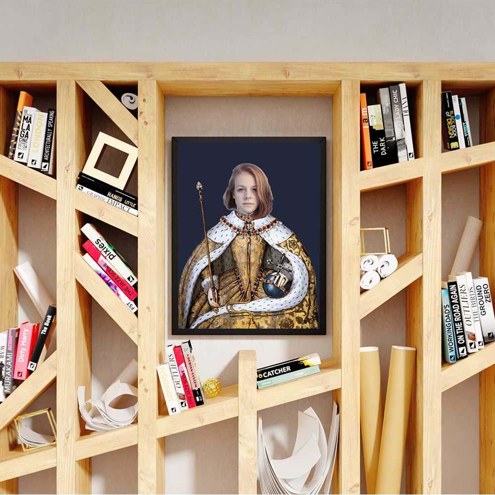 Portrait Personnalisé - La Reine