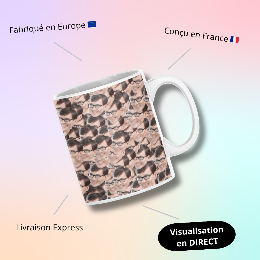 Mug personnalisé FaceMash