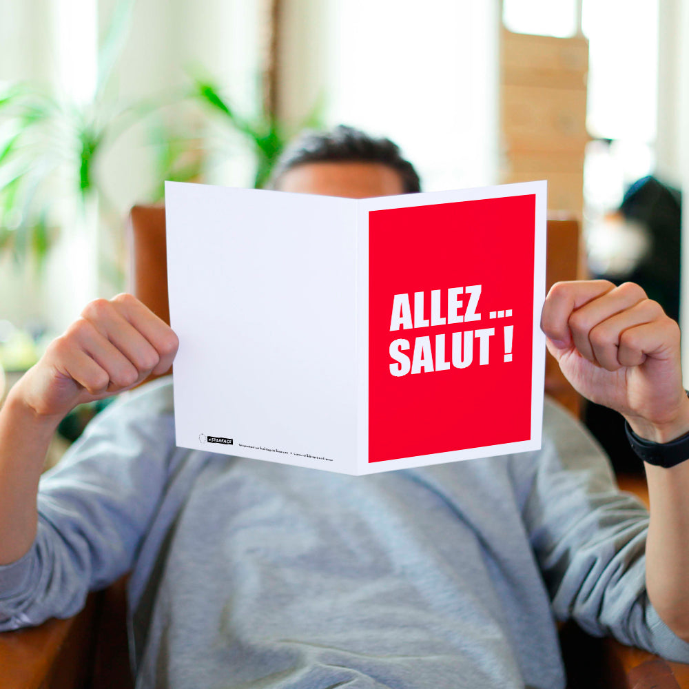 Carte Allez... Salut !