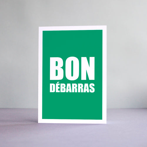 Carte Bon Débarras