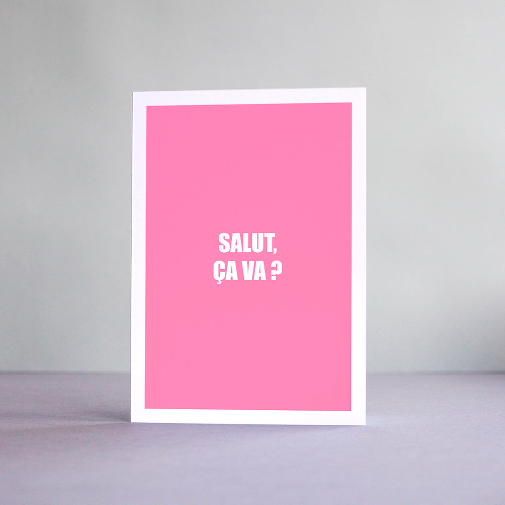 Carte Salut, ça va ?
