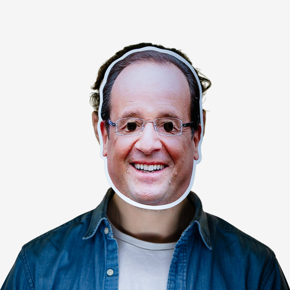 Masque déguisement François Hollande