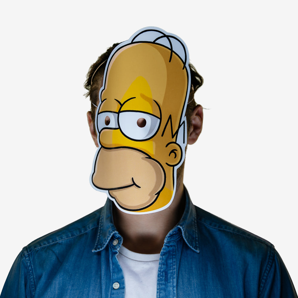 Masque déguisement Homer Simpson