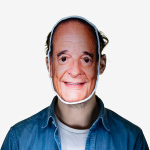 Masque déguisement Jacques Chirac
