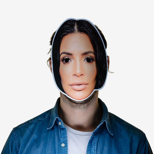 Masque déguisement Kim Kardashian
