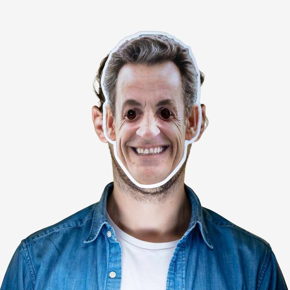 Masque déguisement Nicolas Sarkozy