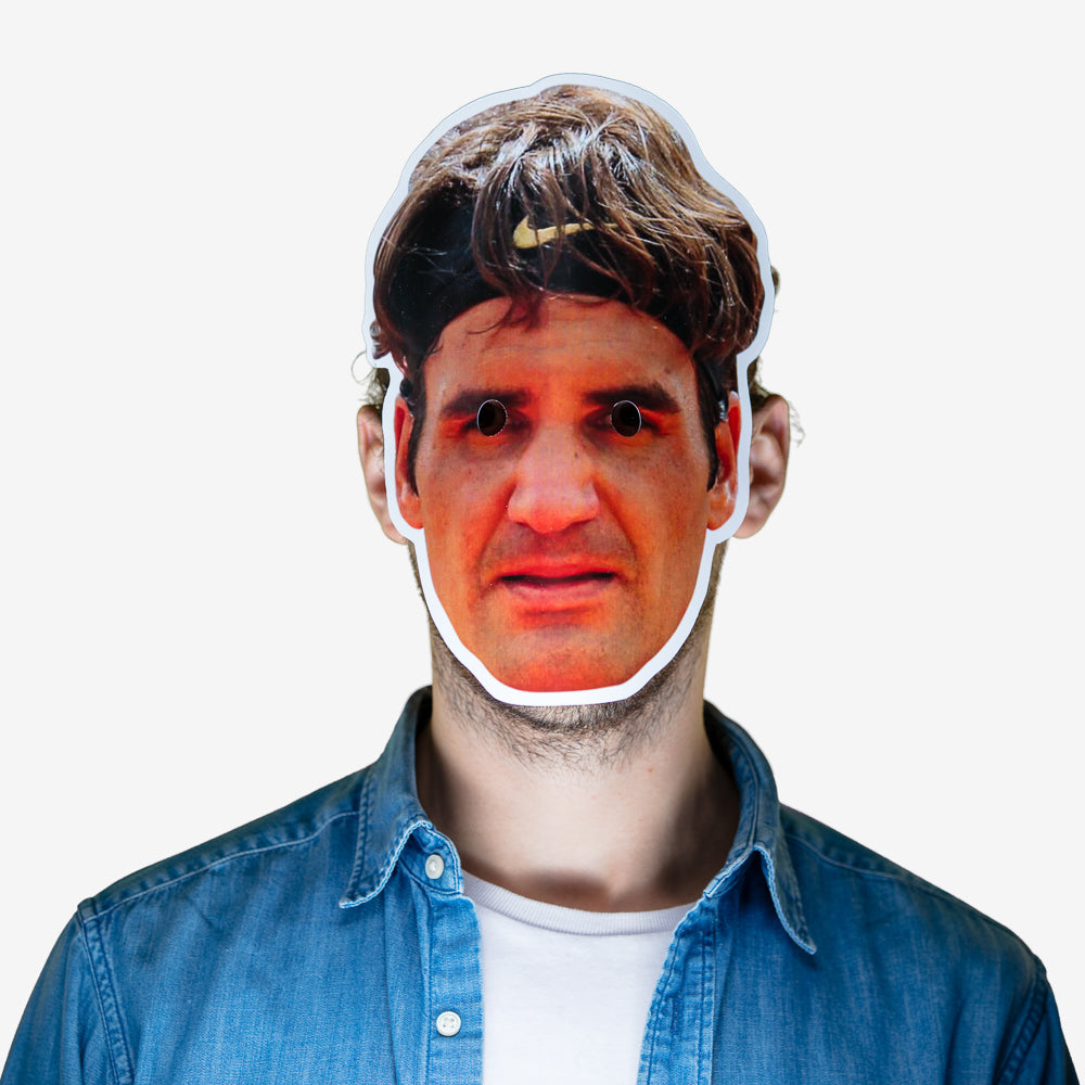 Masque déguisement Roger Federer