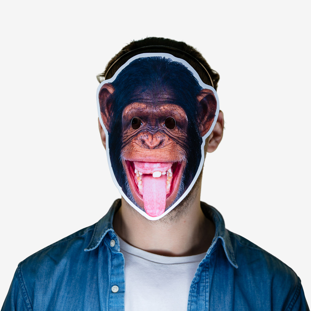 Masque déguisement chimpanzé