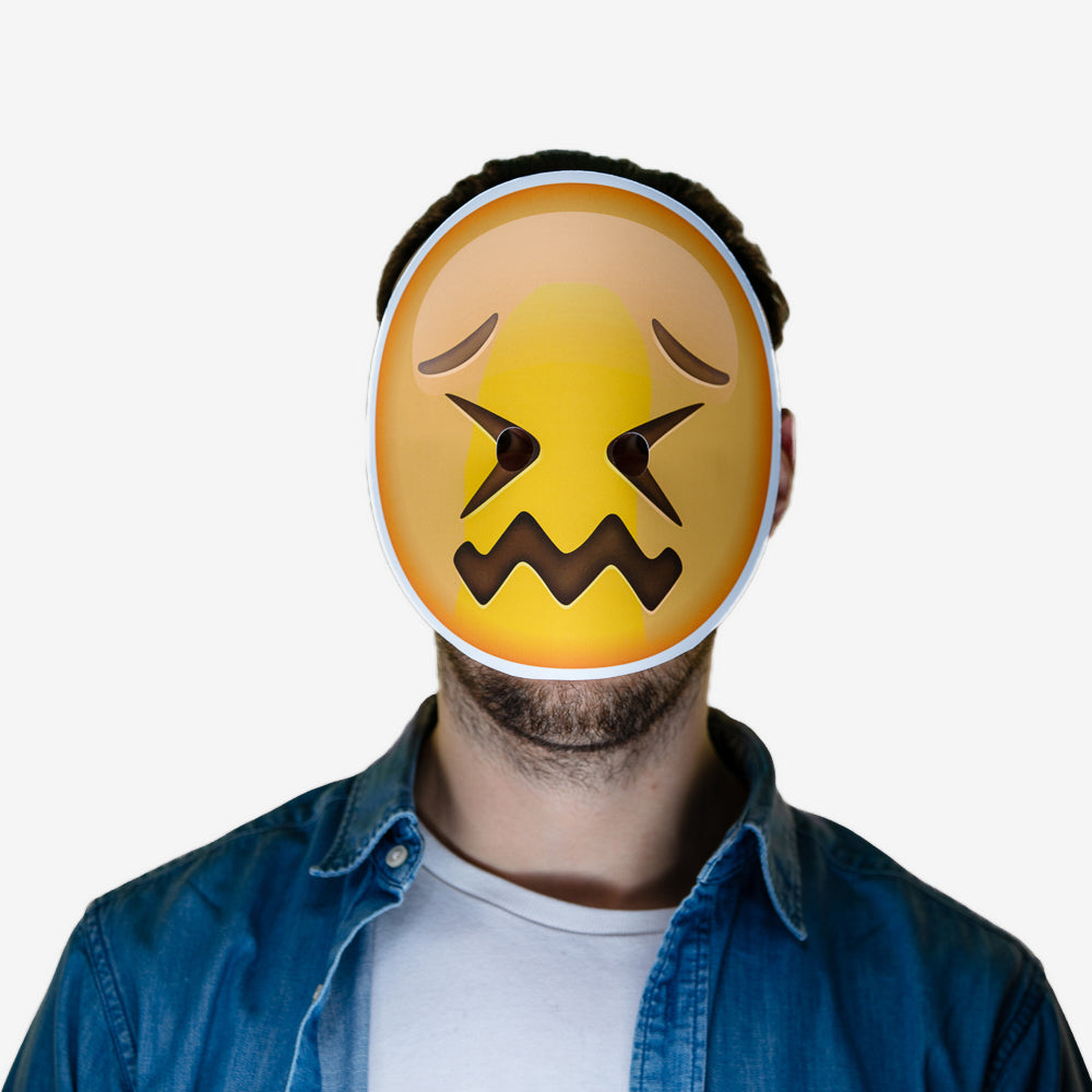 Masque déguisement désespéré